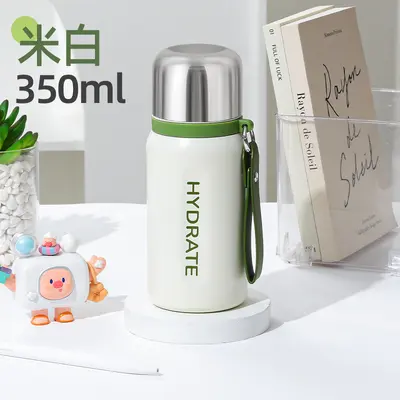 316 Stainless Steel Insulated Cup with Tea Infuser, Office Water Cup with Two Lids - 9