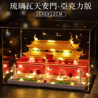 Chinese Style Tiananmen Gate Building Blocks Adult High-Difficulty Ancient Architecture - 8