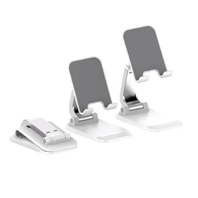Foldable Desktop Mobile Phone Holder Multifunctional Lazy Tablet Universal Metal Phone Stand Desktop Gift Printing