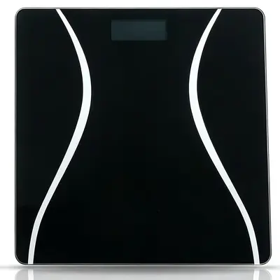 Akıllı Kişisel Tartı Siyah Beyaz Minimalist Tasarım Ev Tipi Elektronik Vücut Tartısı Sağlık Tartısı USB Şarjlı Seçeneği Ağırlık Tartısı