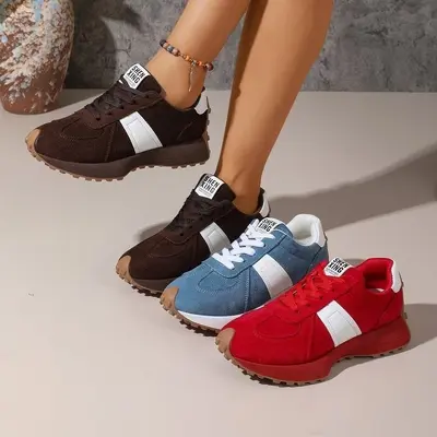 Women's Thick-Sole Dad Sneakers, Retro Comfortable, Height-Increasing, 2026
