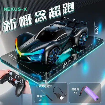 Gesture-Controlled Four-Wheel Drive Drift RC Stunt Car Toy with Lights - 7