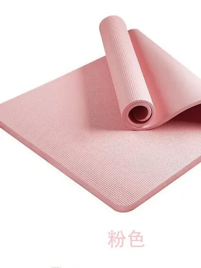 Verdickte rutschfeste NBR-Yogamatte, 185 cm - 3