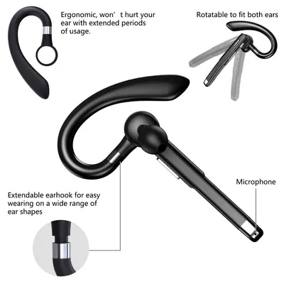 YYK-520 Spor Bluetooth Kulaklık, Bluetooth 5.1, Gürültü Azaltma