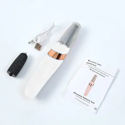 Rechargeable Electric Foot File for Removing Dead Skin and Calluses - 12