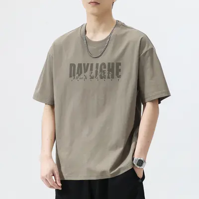Summer short sleeve men's round neck t-shirt new printed trend half sleeve tops children's t-shirts cross-border - 3