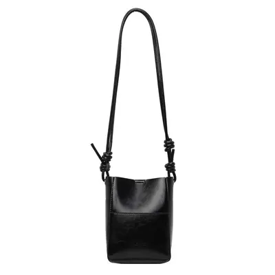 2025 Summer Popular Mini Small Bags for Women New Solid Color Foreign Style Crossbody Bag Korean Style Textured Bucket Bag