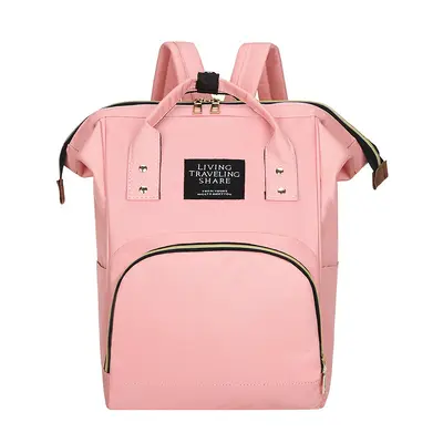 Mommy Diaper Bag Large Capacity Waterproof Oxford Cloth Backpack - 11