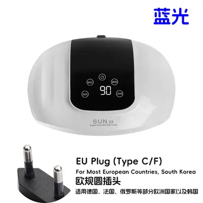 UV LED tırnak kurutma lambası çok fonksiyonlu jel tırnak için - 9