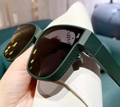 Polarisierter Clip-on-Sonnenbrille, passend über Brillen - 5