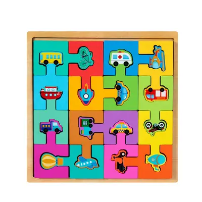 Tetris Building Block Toy, Intelligence Development Puzzle and Matching Game - 10