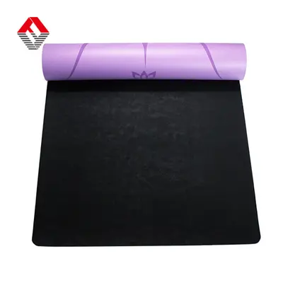 Коврик для йоги из PU Tuhao, для студий йоги, для начинающих, с разметкой выравнивания, коврик для йоги на заказ, из натурального каучука, гимнастический коврик, оптом - 6