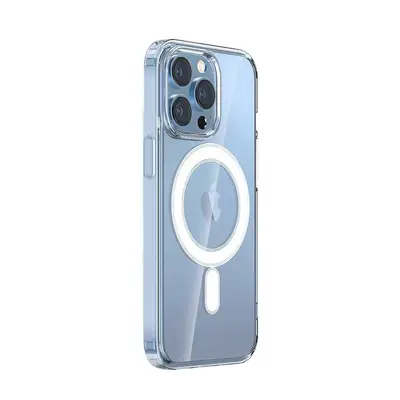 MagSafe Manyetik Telefon Kılıfı Apple 17 için Şeffaf Akrilik 16pro Tam Koruma iPhone 15 Telefon Kılıfı