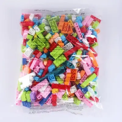 Lego Uyumlu Mini Yapı Taşları Dökme Paket, DIY Eğitici Birleştirme Oyuncağı - 8