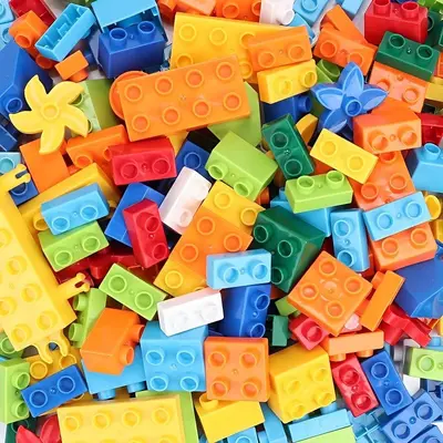 Большие строительные блоки для детей, совместимые с DIY строительными блоками, развивающие сборные игрушки для раннего образования для детей от 4 до 6 лет, оптом для мальчиков и девочек.