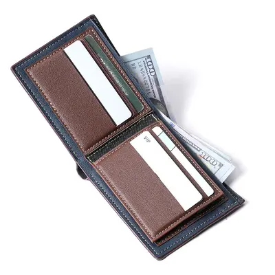 Men's Wallet, Multifunctional Large Capacity Business Card Holder - 2