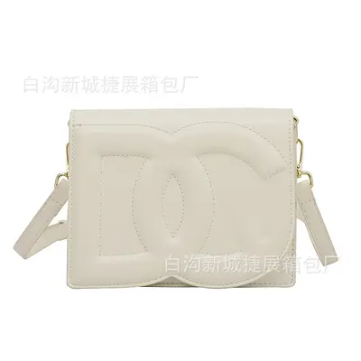 Damen-Crossbody-Tasche klein, quadratisch, strukturiert, 2023 - 7