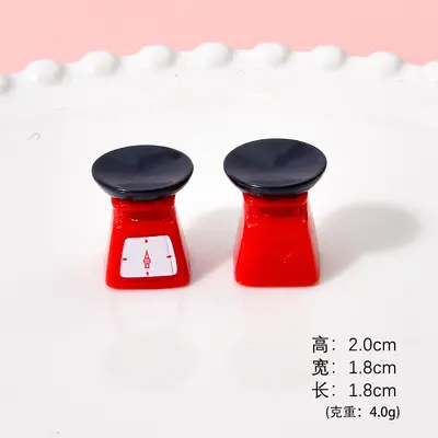 Simulated Retro Kitchen Utensils Set Resin Accessories Mini Kitchen DIY Dollhouse Pretend Play Toys Tabletop Decoration - 13