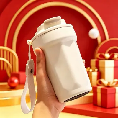 Custom Logo Smart Temperature Display Vacuum Insulated Tumbler - 8