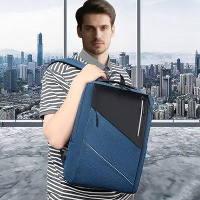 Men's Backpack Lightweight Travel Waterproof Laptop Bag - 5