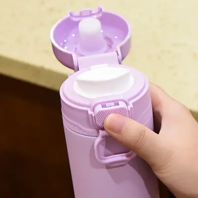 Thermobecher mit Farbverlauf für Damen, Edelstahl 304, tragbar