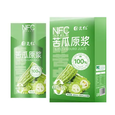Pure Bitter Melon Concentrate, Freshly Pressed, No Added Water, 30mL - 8