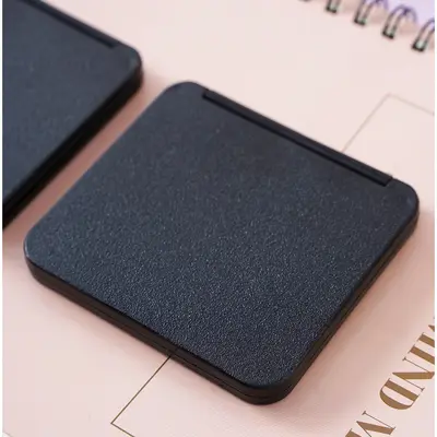 Foldable Portable Makeup Mirror, Double-Sided Mini Square
