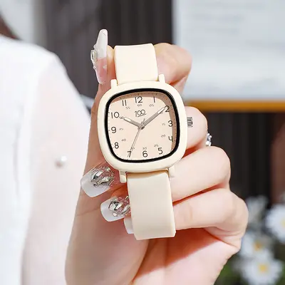 Schüler Armbanduhr nachtleuchtend Quarz geräuschlos