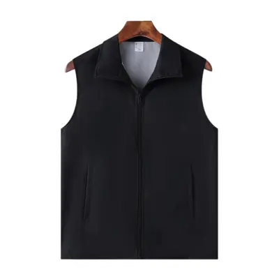 Volunteer vest with printed logo, advertising promotional waistcoat, event vest, team uniform, volunteer public welfare work clothing, custom made
