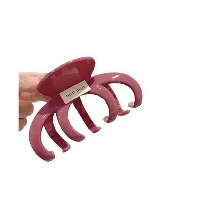 Large hair claw for women, retro acrylic hair claw, simple shark claw at the back of head, premium new fashion