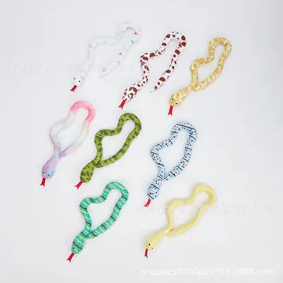 Snake-Shaped Teething Dog Toy, Bite-Resistant - 2