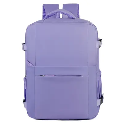 Large Capacity Backpack with Separate Shoe Compartment and Expandable Design - 12