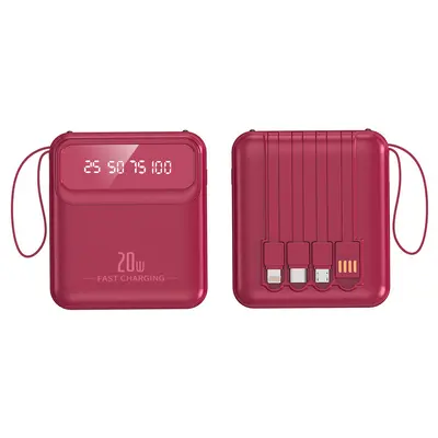 Tragbares Ladegerät 20000 mAh mit 3C-Zertifikat, große Kapazität, Reiseladegerät für Geschenke, individuelle Logo-Anpassung möglich - 11