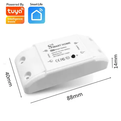 WiFi Bluetooth Çift Modlu Anahtar Tuya WiFi Anahtarı + RF433 Tuya Akıllı Anahtar.