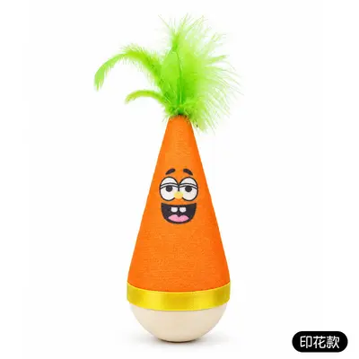 Игрушка для кошек Weeble для самостоятельной игры, снятия скуки и сжигания энергии, дразнилка-мяч с перьями для котят, товары для домашних животных, производитель - 10