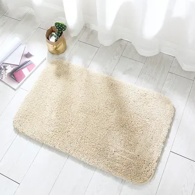 Yüksek tiftikli kaymaz banyo paspası, emici, kalınlaştırılmış - 11