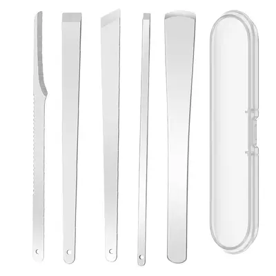 Professional pedicure knife set foot callus - 12