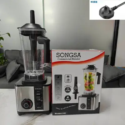 2,5L blender, paslanmaz çelik, 2 işlev, yüksek hızlı mutfak aletleri - 8