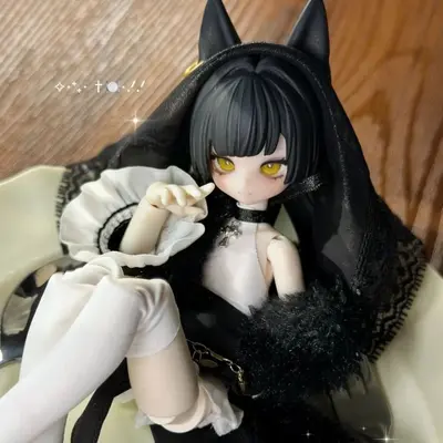Moonlight Fairy Tale 8 cm BJD hareketli figür, kör kutu - 13