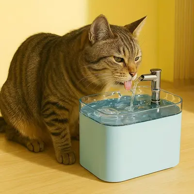 Yeni elektrikli su sebili, kedi su sebili, otomatik filtreleme, sirkülasyon akışı, canlı su içme çeşmesi, köpek su sebili