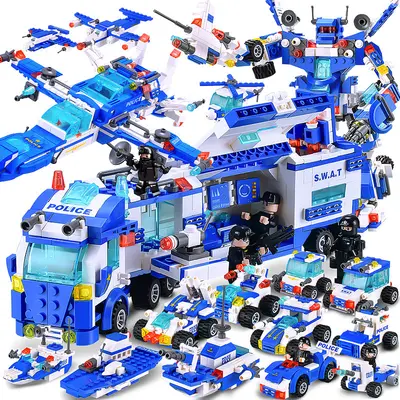 Lele Brothers 8577 Yapı Taşı Araba Seti, Lego Uyumlu, Çocuk Robotu - 8