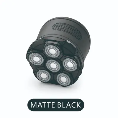 Men's High-Power Bald Head Shaver, Magnetic 6-Blade - 8
