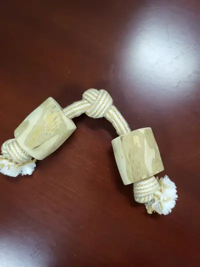 Natural Coffee Wood Dog Chew Stick, Durable, Boredom-Relief Toy for Puppies and Dogs - 9