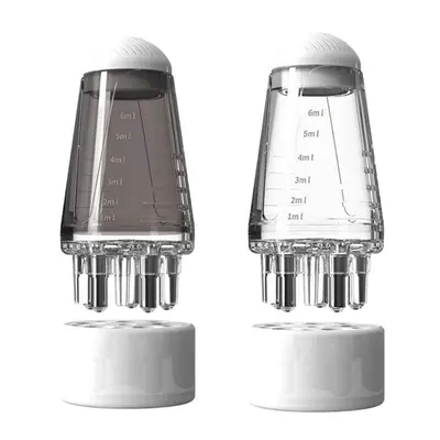 Scalp Minoxidil Applicator Derma Roller Comb, 6ML Liquid Dispenser - 6