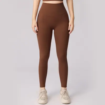 Seamless Yoga Pants with Waist Control and Leg Shaping - 9