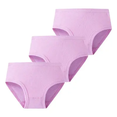 Kız Çocuk %100 Pamuklu Düz Renk Slip Külot