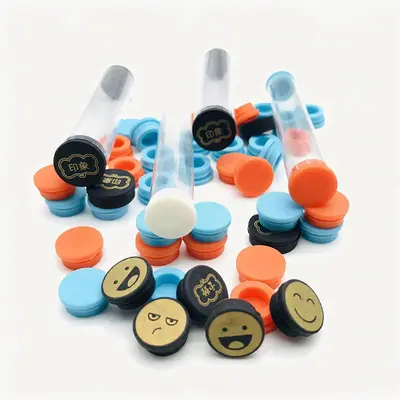 T-shaped silicone dust plug, colorful cylinder, high temperature resistant