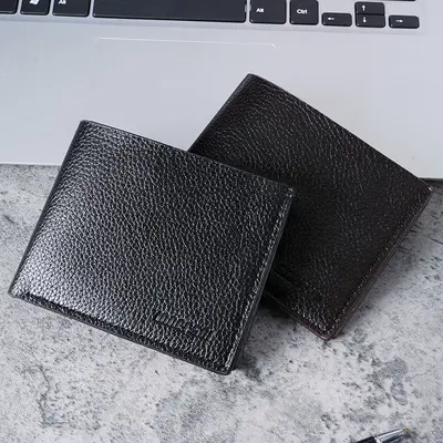 Men's Business Wallet, Large Capacity, Coin Compartment, Multifunctional - 4