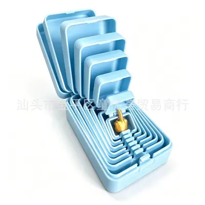 3D Printed Matryoshka Foldable Storage Box, Surprise Ring Gift Box, Stress Relief Toy - 13