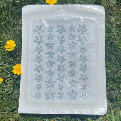 Sternförmiges Hydrokolloid-Pickelpflaster mit Glitzer, Eiterabsorbierend - 13